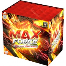 MAX FORCE 35 - kompaktní ohňostroj 35 ran / 45 mm MAX FORCE 35 - kompaktní ohňostroj 35 ran / 45 mm