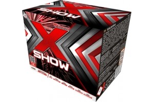 X SHOW - kompaktní ohňostroj 16 ran / 20 mm