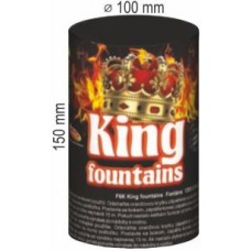 Pyrotechnika Fontána King 192g, multiefekt