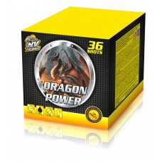 DRAGON POWER - kompaktní ohňostroj - kompakt 36 ran / 25 mm   