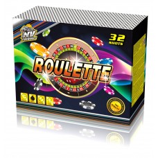 ROULETTE - kompaktní ohňostroj - kompakt 32 ran / 30 mm