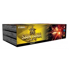 Ohňostroj SANTANA - kompakt 200 ran 20 mm BEST PRICE